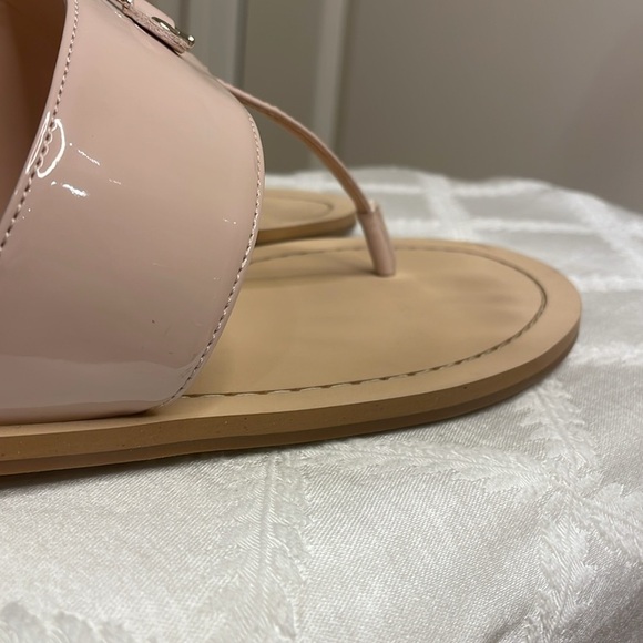 Kate Spade Slip on Sandals Size 10 Soft Neutral Pink - Picture 7 of 7